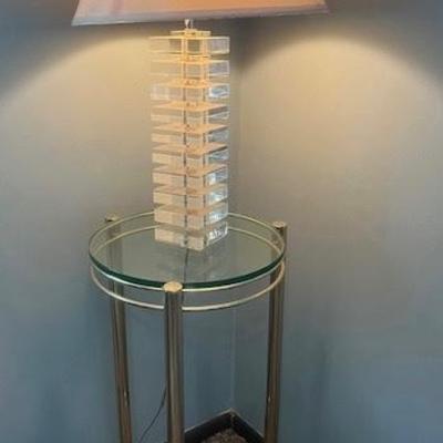 Modern Table & Lamp