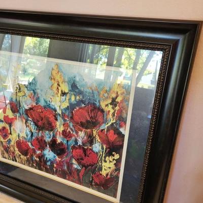 Pretty Poppy Print - Framed