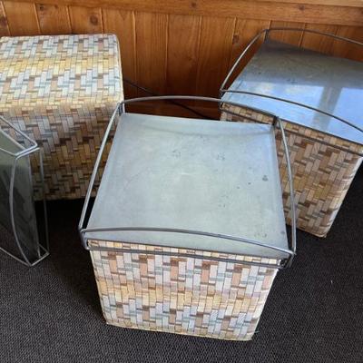 Ottomans/Tables