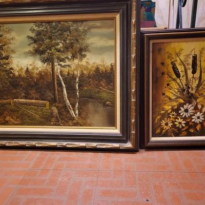 Sale Photo Thumbnail #117: Signed Paintings