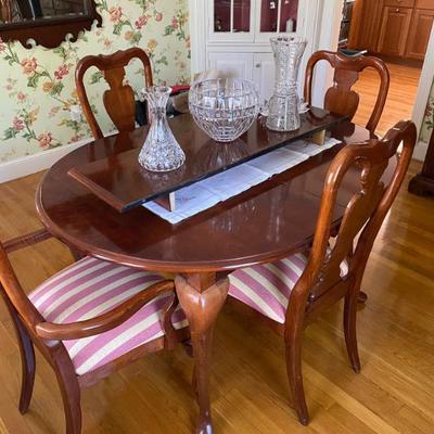 Table #2 with 6 chairs