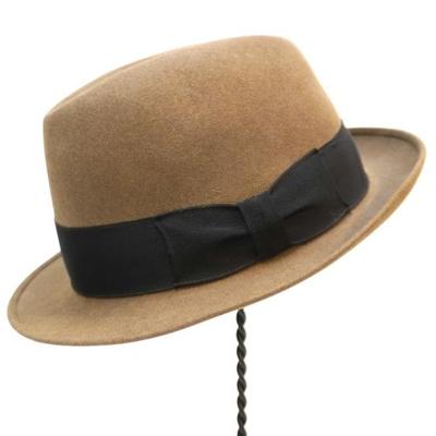 Sale Photo Thumbnail #102: Vintage Lock & Co, London Tan Felt Fedora in the Original Box. 