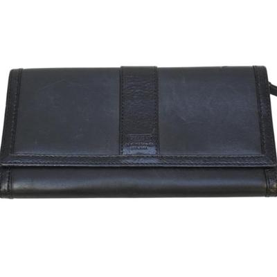 Sale Photo Thumbnail #215: Vintage Leather Coach Wallet. Measures 7.5" x 4.24" 