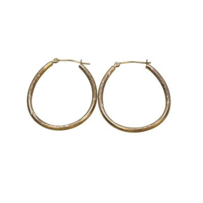 Sale Photo Thumbnail #93: 14k Gold Hoop Earrings