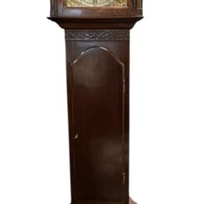 Sale Photo Thumbnail #147: Tall Case Clock Tempus Fugit (Time Flies) in the Georgian Style. Measures 14"x9"x74". 