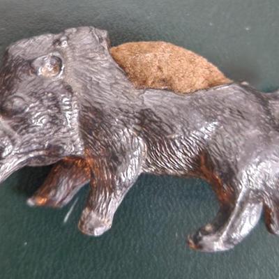 Sale Photo Thumbnail #23: Victorian Wild Boar Pin Cushion