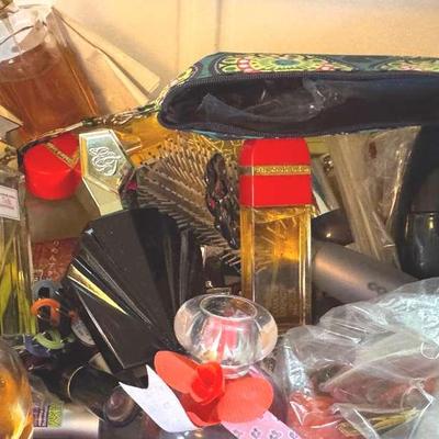 Lot 144:  Tote Of Colognes And Perfumes 