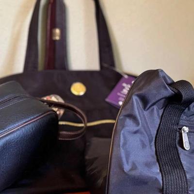 Lot 162:  Three Piece Bags - 26” Joy Weekender  (New), 18”Nike Bag, Toiletries Bag (New)