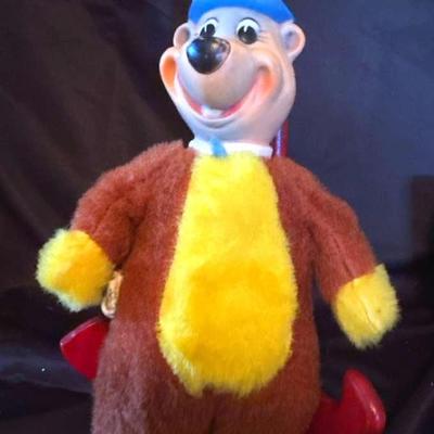 Lot 143: Vintage Hanna-Barbera “Boo-Boo Bear” Plush Doll with Plastic Face