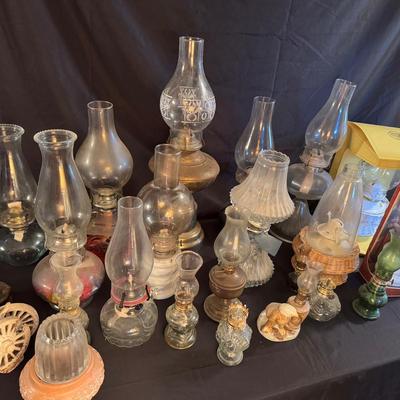 Lot 200: Collection Of Oil Lamps