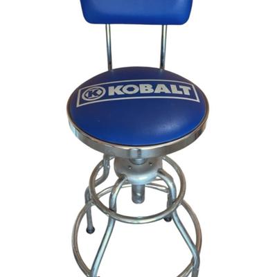 Kobalt adjustable height shop stool 