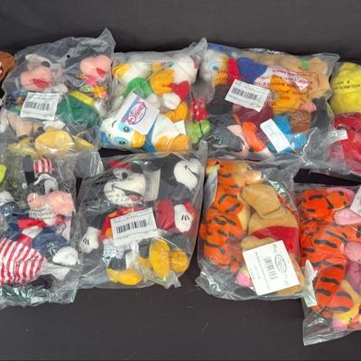 Large lot of stuffed Disney characters - brand new 