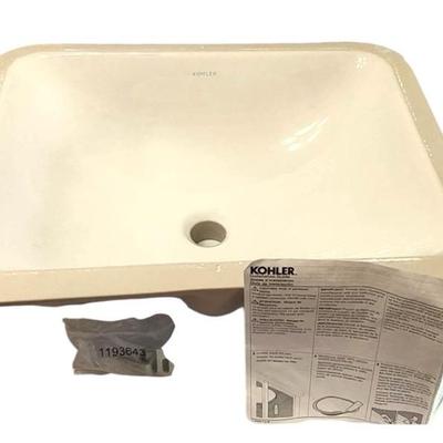 Kohler Rectangular Undercounter Bathroom Sink
