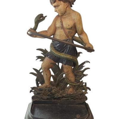 19th Century Cast Iron Umbrella Stand/Cane holder 