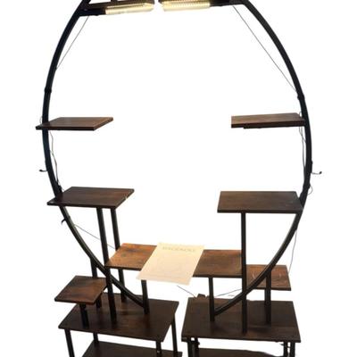 Plant Stand With Grow Light Bacekoll