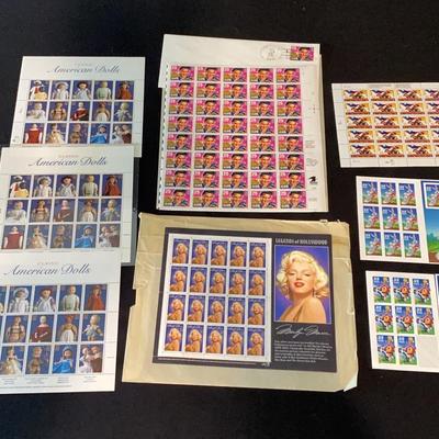 Various Collectible Postage Stamps 