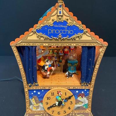 Rare Vinyage Enesco Disney Pinocchio Music Box 