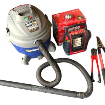 Shop-vac, Looper, Bolt Cuter & Heater