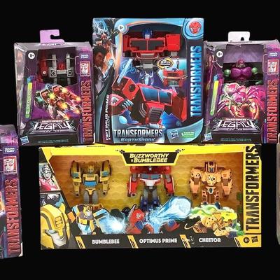 143) New Transformers Action Figures 