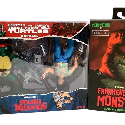 146) New Teenage Mutant Ninja Turtles & Stranger Things Figures
