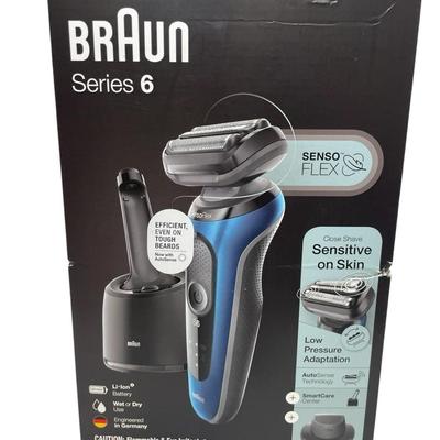 157) NEW Braun Series 6, Shaver