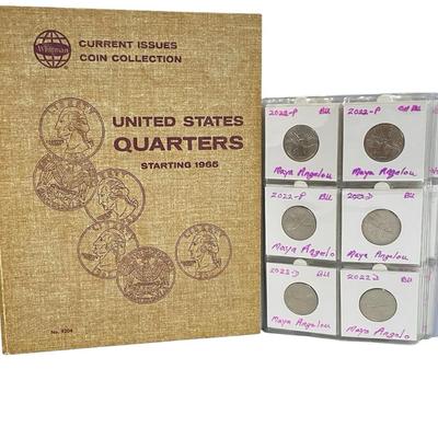 34) Book Of Washington Qtrs & Book Of Women Of America, UNC & Proofs
