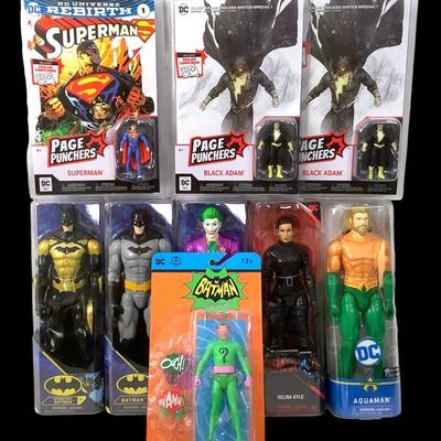 139) New D.C. Action Figures