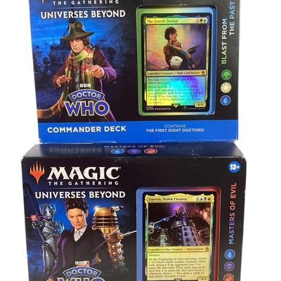 81) Two Magic Commander Decks NEW Factory Sealed