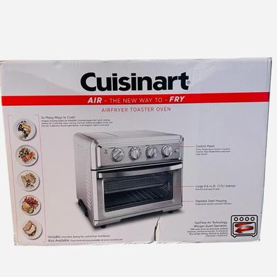 136) NEW Cuisinart Air Fryer Toaster Oven
