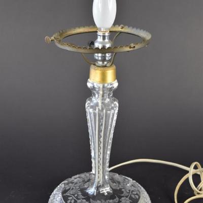 Hawkes Crystal Lamp