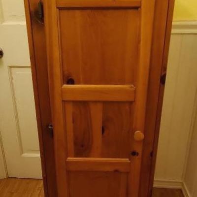 Small Wooden Storage Cabinet