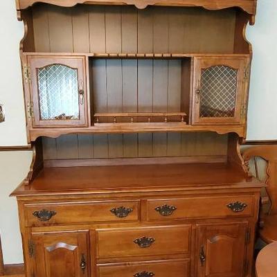 Haywood Wakefield China Cabinet/Hutch