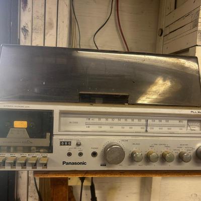 Panasonic Stereo/Record System With Speakers