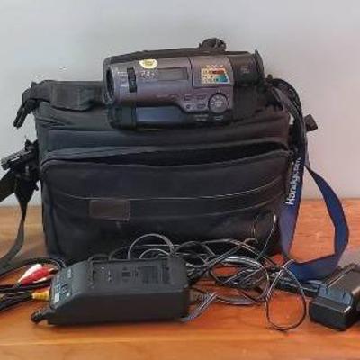 Sony Handycam Video 8 with Bag