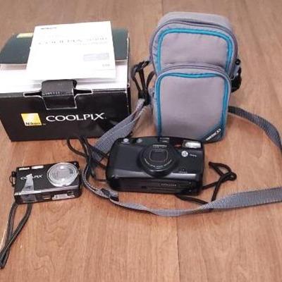 Nikon CoolPix S550 and Minolta Freedom Zoom Camera