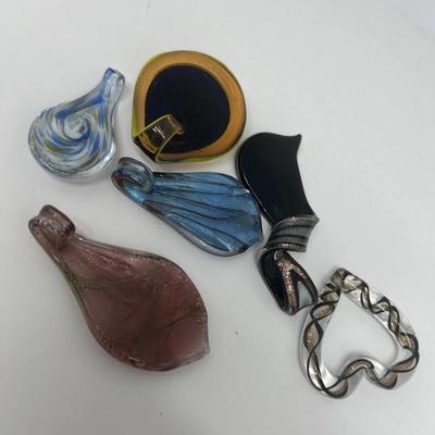 Glass Pendant Lot - Jewelry Making Supplies