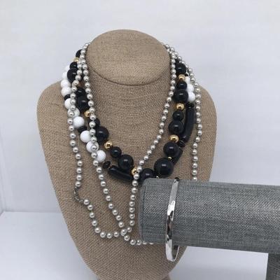 Monet Jewelry Lot Necklaces and Bracelet