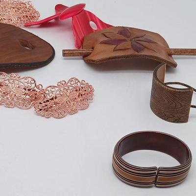 Vintage Hair Clip Lot