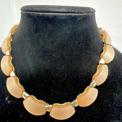Star Thermoset Collar Necklace 15 inches
