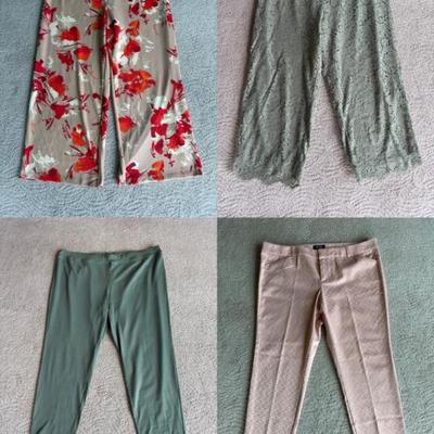 Unique Pants Quartet Eileen Fisher & Mizrahi