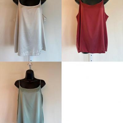Silk Camisole Trio Eileen Fisher