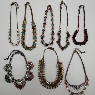 Mixed Sparkly Necklace Lot