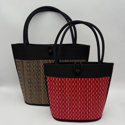 Artsy Purse Pair Minimalist Style Unknown Maker
