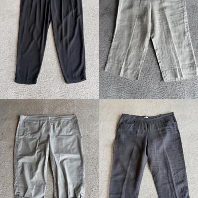 Natural Fiber Pants Quartet Eileen Fisher & JJill
