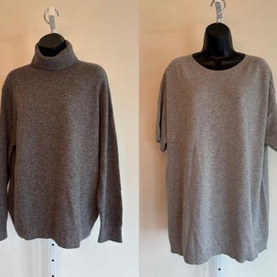 Cashmere Sweater Duo Eileen Fisher & Neiman Marcus