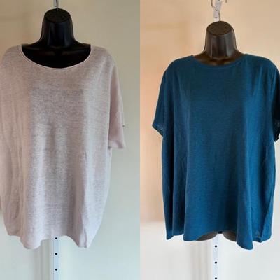 Sweater Shirt Duo Eileen Fisher Both NWT