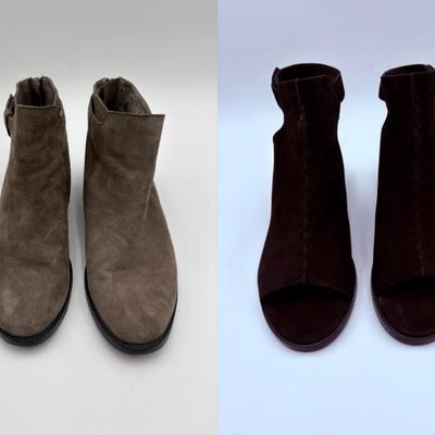 Suede Ankle Boots Chunky Sandals Eileen Fisher