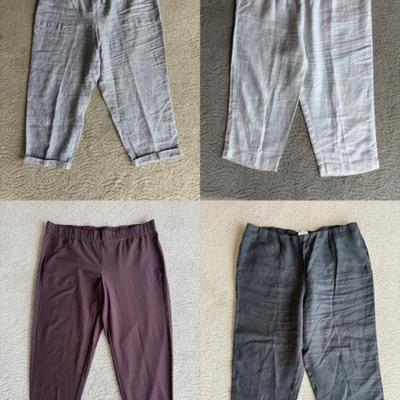 Pants Quartet JJill & Eileen Fisher
