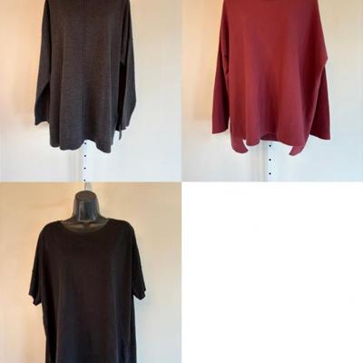 Sweater Trio in Deep Hues Eileen Fisher
