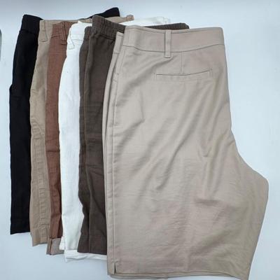 Seasonal Shorts Sextet Eileen Fisher & JJill, Etc.